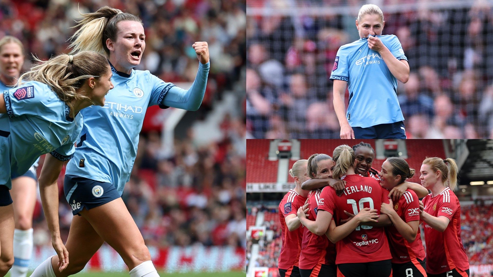Amazing Man Utd V Man City: Wsl Title And European Qualification In Focus At Derby Match Photo Illustration Amazing Man Utd V Man City: Wsl Title And European Qualification In Focus At Derby Match Photo Illustration
